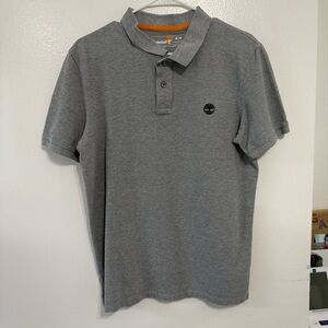 Timberland Gray Polo Shirt for Men